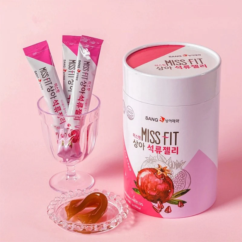 Thạch Lựu Bổ Sung Collagen Miss Fit